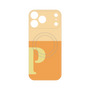プレミアムパネル with MagSafe［ オリジナル - initial two tone - P orange ］