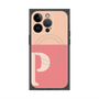 プレミアムパネル with MagSafe［ オリジナル - initial two tone - P pink ］