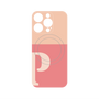 プレミアムパネル with MagSafe［ オリジナル - initial two tone - P pink ］