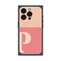 プレミアムパネル with MagSafe［ オリジナル - initial two tone - P pink ］