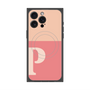 プレミアムパネル with MagSafe［ オリジナル - initial two tone - P pink ］