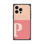 プレミアムパネル with MagSafe［ オリジナル - initial two tone - P pink ］