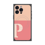 プレミアムパネル with MagSafe［ オリジナル - initial two tone - P pink ］