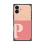 プレミアムパネル with MagSafe［ オリジナル - initial two tone - P pink ］
