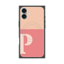 プレミアムパネル with MagSafe［ オリジナル - initial two tone - P pink ］