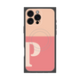 プレミアムパネル with MagSafe［ オリジナル - initial two tone - P pink ］