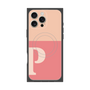 プレミアムパネル with MagSafe［ オリジナル - initial two tone - P pink ］
