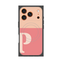 プレミアムパネル with MagSafe［ オリジナル - initial two tone - P pink ］