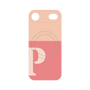 プレミアムパネル with MagSafe［ オリジナル - initial two tone - P pink ］