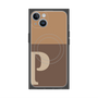 プレミアムパネル with MagSafe［ オリジナル - initial two tone - P brown ］