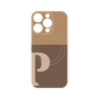 プレミアムパネル with MagSafe［ オリジナル - initial two tone - P brown ］