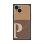 プレミアムパネル with MagSafe［ オリジナル - initial two tone - P brown ］