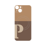 プレミアムパネル with MagSafe［ オリジナル - initial two tone - P brown ］