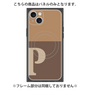 プレミアムパネル with MagSafe［ オリジナル - initial two tone - P brown ］