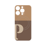 プレミアムパネル with MagSafe［ オリジナル - initial two tone - P brown ］