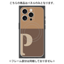 プレミアムパネル with MagSafe［ オリジナル - initial two tone - P brown ］
