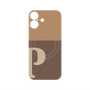 プレミアムパネル with MagSafe［ オリジナル - initial two tone - P brown ］