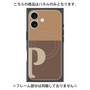 プレミアムパネル with MagSafe［ オリジナル - initial two tone - P brown ］