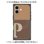 プレミアムパネル with MagSafe［ オリジナル - initial two tone - P brown ］