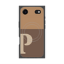 プレミアムパネル with MagSafe［ オリジナル - initial two tone - P brown ］