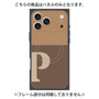 プレミアムパネル with MagSafe［ オリジナル - initial two tone - P brown ］