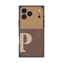 プレミアムパネル with MagSafe［ オリジナル - initial two tone - P brown ］
