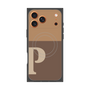 プレミアムパネル with MagSafe［ オリジナル - initial two tone - P brown ］