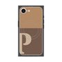 プレミアムパネル with MagSafe［ オリジナル - initial two tone - P brown ］