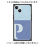 プレミアムパネル with MagSafe［ オリジナル - initial two tone - P blue ］