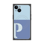プレミアムパネル with MagSafe［ オリジナル - initial two tone - P blue ］