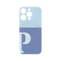 プレミアムパネル with MagSafe［ オリジナル - initial two tone - P blue ］