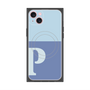 プレミアムパネル with MagSafe［ オリジナル - initial two tone - P blue ］