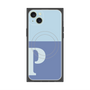 プレミアムパネル with MagSafe［ オリジナル - initial two tone - P blue ］