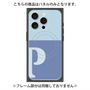 プレミアムパネル with MagSafe［ オリジナル - initial two tone - P blue ］