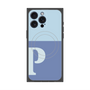 プレミアムパネル with MagSafe［ オリジナル - initial two tone - P blue ］
