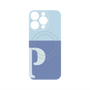 プレミアムパネル with MagSafe［ オリジナル - initial two tone - P blue ］