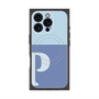 プレミアムパネル with MagSafe［ オリジナル - initial two tone - P blue ］