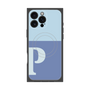 プレミアムパネル with MagSafe［ オリジナル - initial two tone - P blue ］