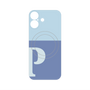 プレミアムパネル with MagSafe［ オリジナル - initial two tone - P blue ］
