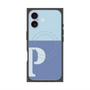 プレミアムパネル with MagSafe［ オリジナル - initial two tone - P blue ］