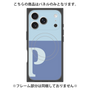 プレミアムパネル with MagSafe［ オリジナル - initial two tone - P blue ］