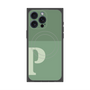 プレミアムパネル with MagSafe［ オリジナル - initial two tone - P green ］