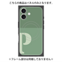プレミアムパネル with MagSafe［ オリジナル - initial two tone - P green ］
