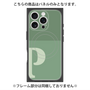 プレミアムパネル with MagSafe［ オリジナル - initial two tone - P green ］