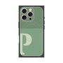 プレミアムパネル with MagSafe［ オリジナル - initial two tone - P green ］