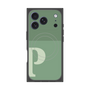 プレミアムパネル with MagSafe［ オリジナル - initial two tone - P green ］