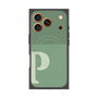 プレミアムパネル with MagSafe［ オリジナル - initial two tone - P green ］