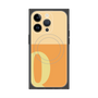 プレミアムパネル with MagSafe［ オリジナル - initial two tone - Q orange ］