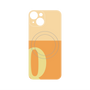プレミアムパネル with MagSafe［ オリジナル - initial two tone - Q orange ］