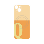 プレミアムパネル with MagSafe［ オリジナル - initial two tone - Q orange ］